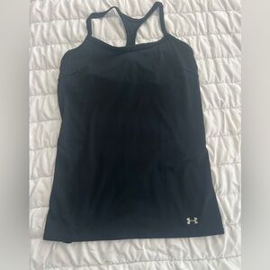 Under Armour Midnight Black Sleeveless Top size medium
